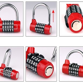 Ổ khóa số 5 số khóa cửa khóa cổng khóa tủ khóa vali