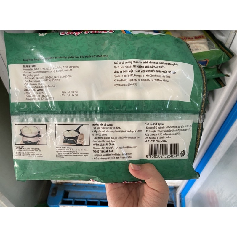 BÁNH BAO THỌ PHÁT, HƯNG PHÁT NHÂN THỊT , KHÔNG NHÂN