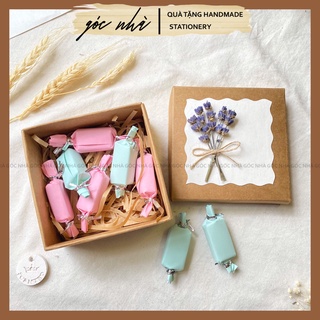 Hộp quà tặng dịp sinh nhật kỷ niệm valentine giấy kraft  ngọt ngào Sweet box gocnha