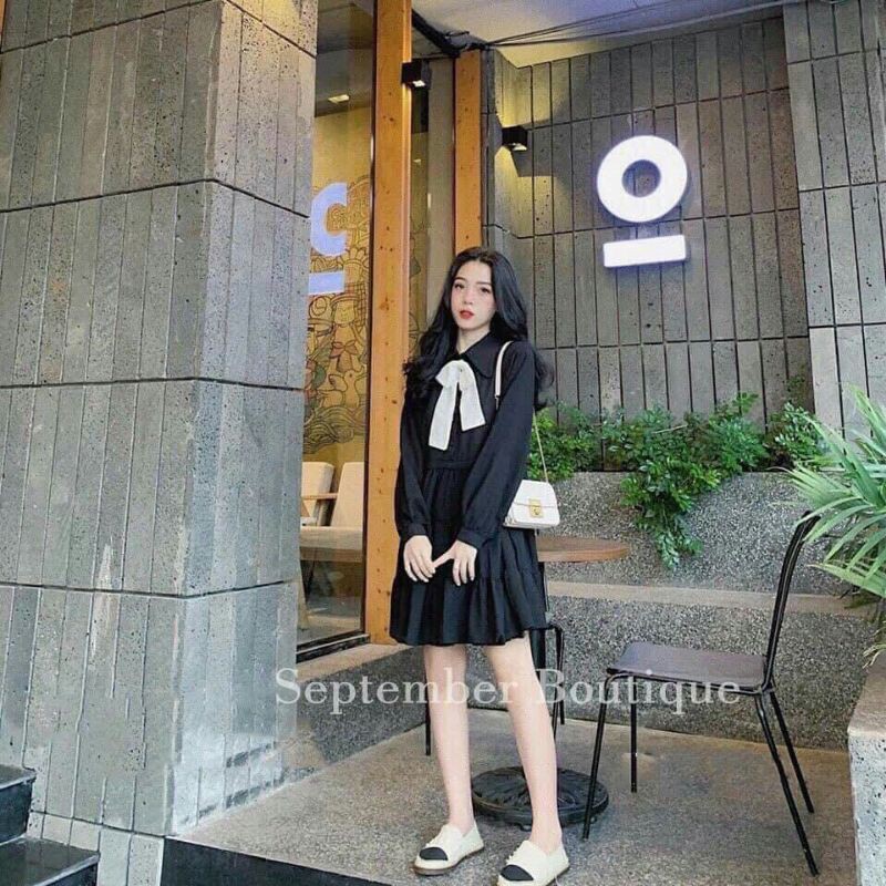 Váy Bầu Thu Đông Công Sở Kết Hợp Sau Sinh