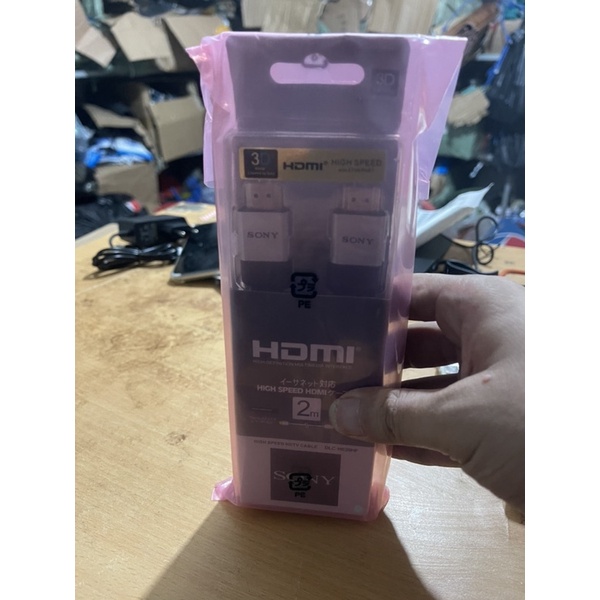 Dây Cáp Hdmi Sony 2m dẹt màu đen