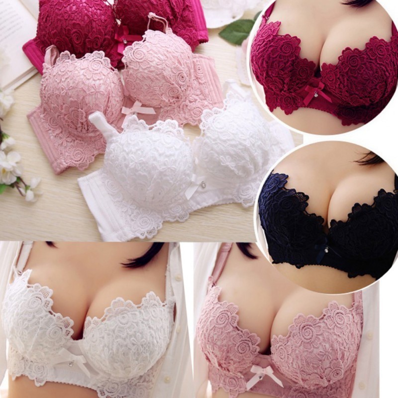 Bộ Đồ Lót Thoải Mái Gồm Áo Ngực Và Quần Lót Nâng Ngực Cho Nữ | BigBuy360 - bigbuy360.vn