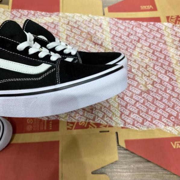 Giày thể thao giày vans old skool ❤ full box bill ❤ giày VANs vault đen đủ size nam nữ