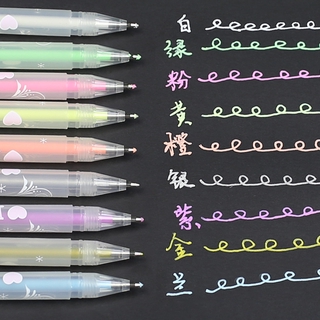 Bút lông tông màu trắng hỗ trợ vẽ chuyên dụng với ngòi 0.8mm