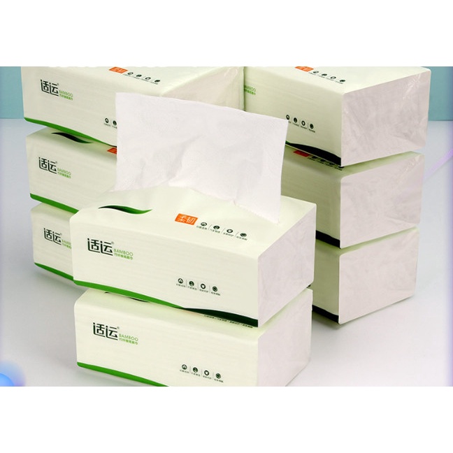 [ Hàng sale- Chất Lượng] Khăn Giấy Cao Cấp Tiện Lợi Siêu Mềm Mịn An Toàn Cho Bé 1 Hộp 360 Tấm Kich Thước 152x190