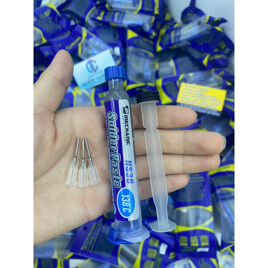 Chì làm chân Mechanic dạng tuýp (138/ 148/ 183độ)