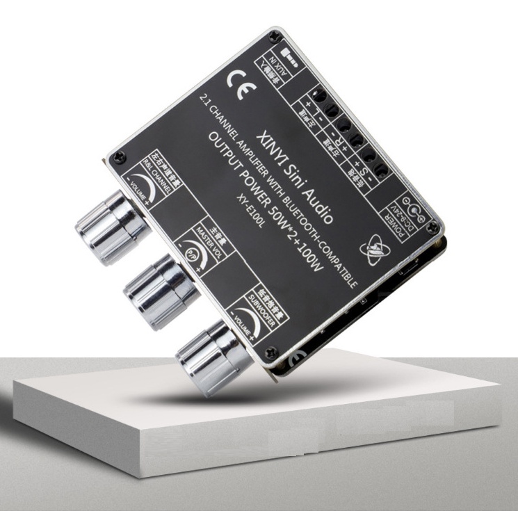 Mạch Khuếch Đại Âm Thanh Và Bluetoothe 2.1 50Wx2+100W XY-E100L ( Chính Hãng Xinyi)