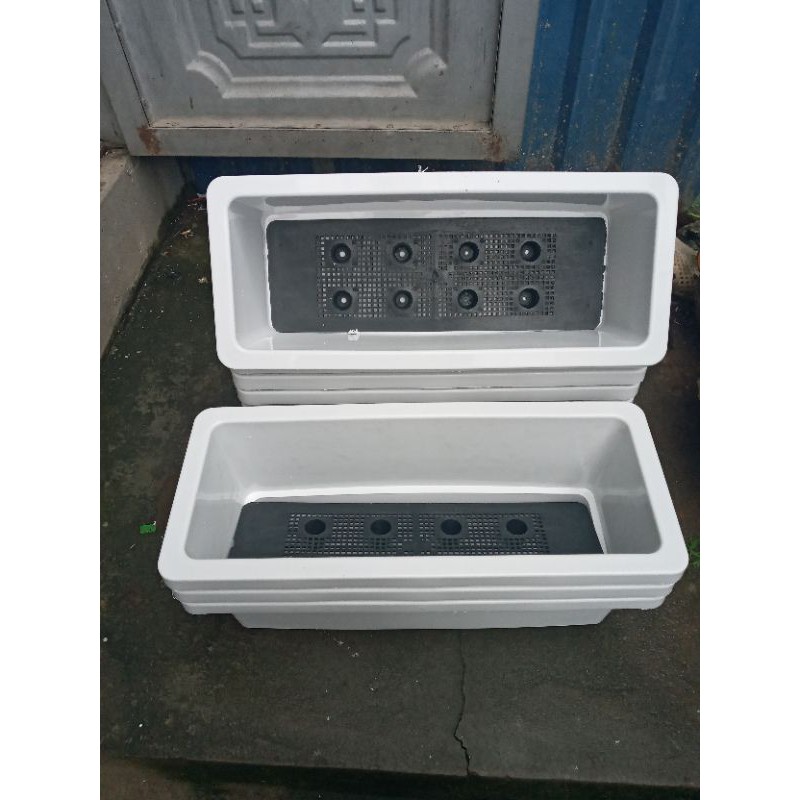 10 cái chậu chữ nhật phi 50cm x20cm