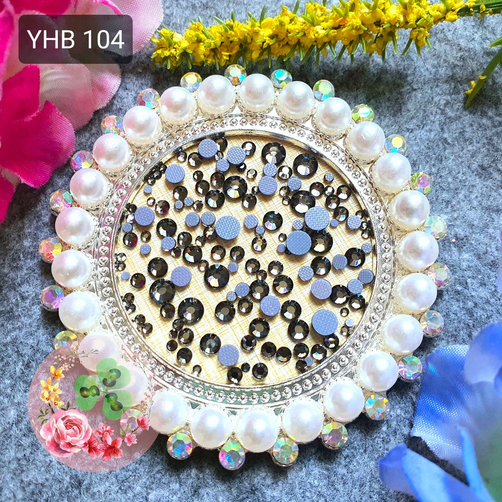 Mã YHB 104 . Đá YHB đính trang trí móng siêu lấp lánh. Hàng chuẩn loại A.