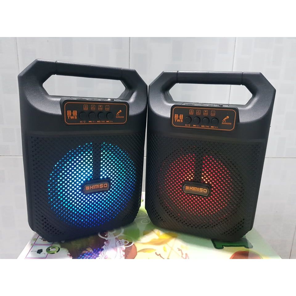 Loa bluetooth hát Karaoke KIMISO QS-3607 thiết kế đẹp mắt, âm thanh hay trung thực,đỉnh cao chất lượng