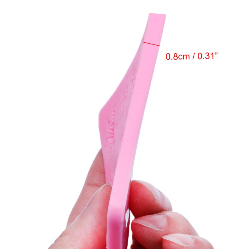 Khuôn Silicone Làm Bánh Tạo Hình Bông Tuyết 3D Độc Đáo Tiện Dụng