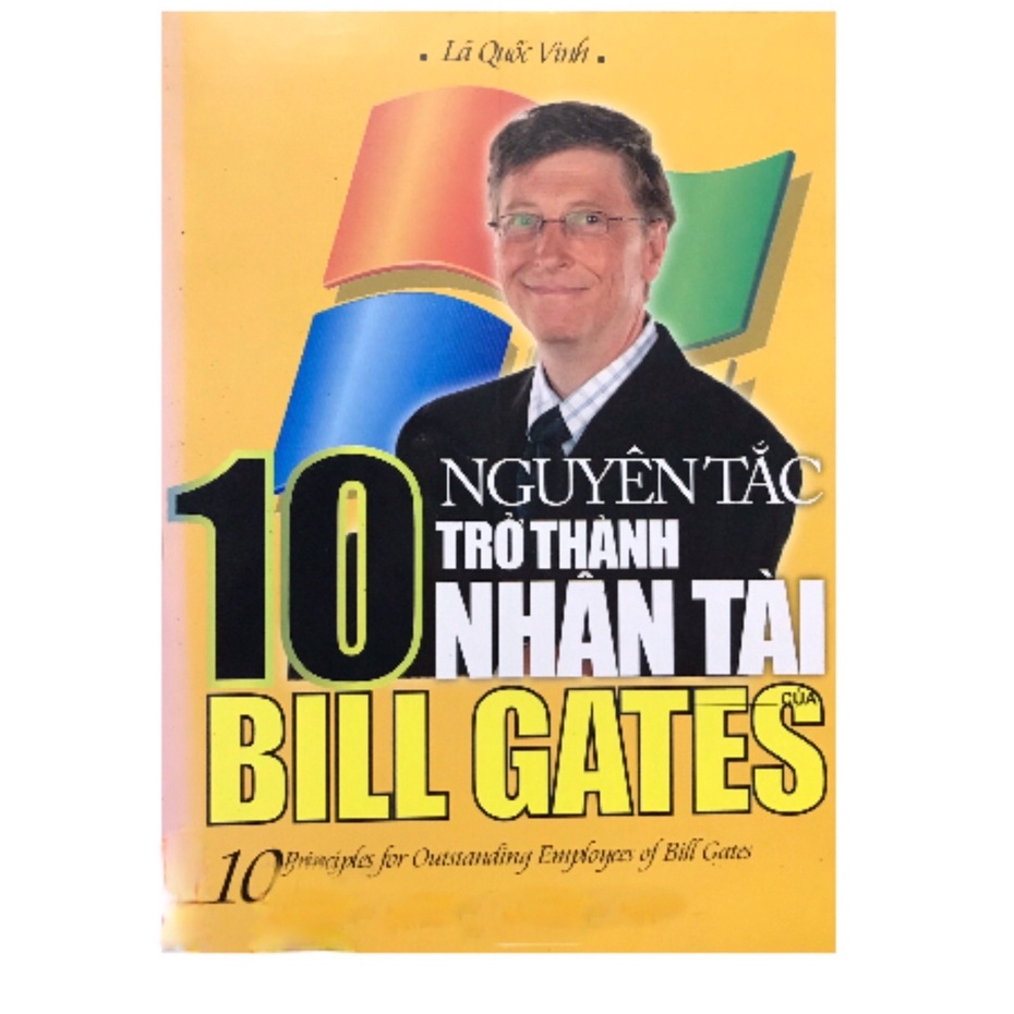 Sách - 10 nguyên tắc trở thành nhân tài Bill Gates