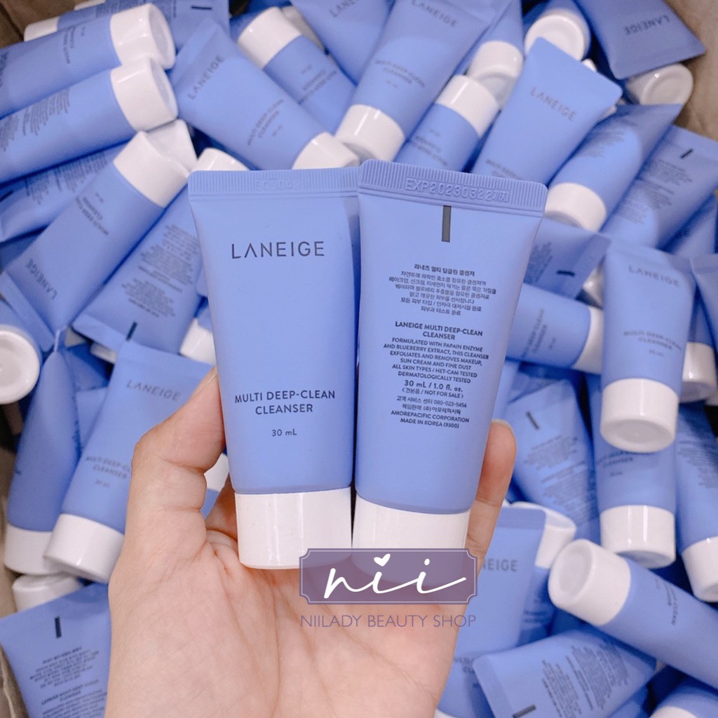 (Mini) Sữa rửa mặt Laneige Multi Deep Clean Cleanser