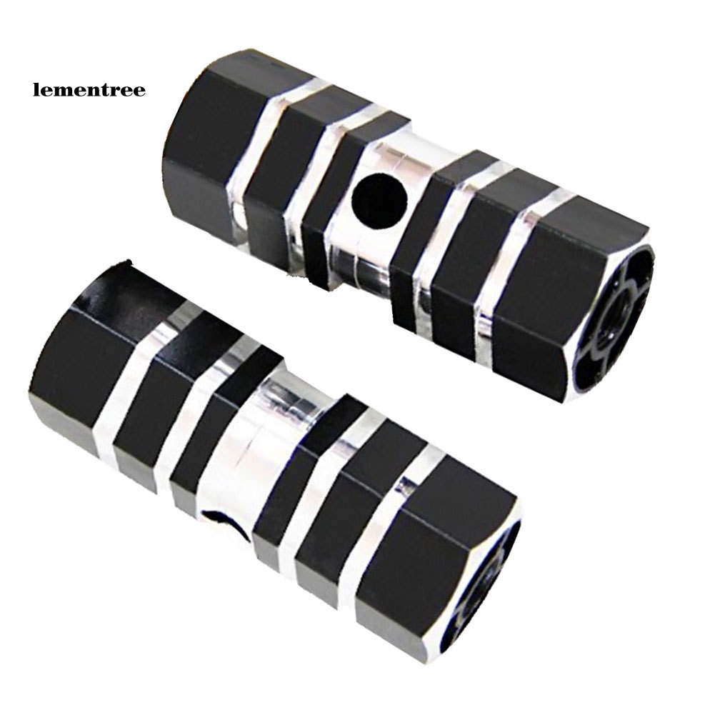 Set 2 thanh gác chân trục lục giác hợp kim nhôm dành cho xe đạp
