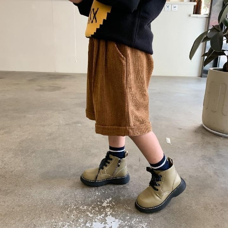 Quần Short Nhung Thiết Kế Mới Thời Trang Mùa Thu Theo Phong Cách Hàn Quốc Dành Cho Bé Gái