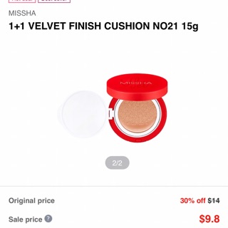 Gom order Cushion Missha