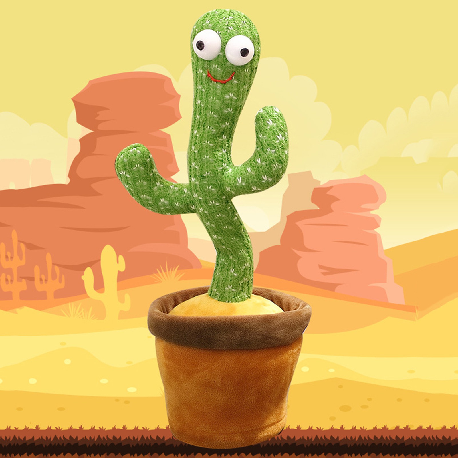 Xương Rồng Nhồi Bông Dễ Thương