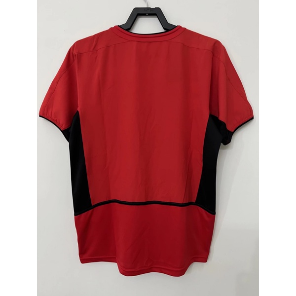 Áo Thun Bóng Đá Ngắn Tay Phong Cách Retro Manchester United 02-04 S-XXL