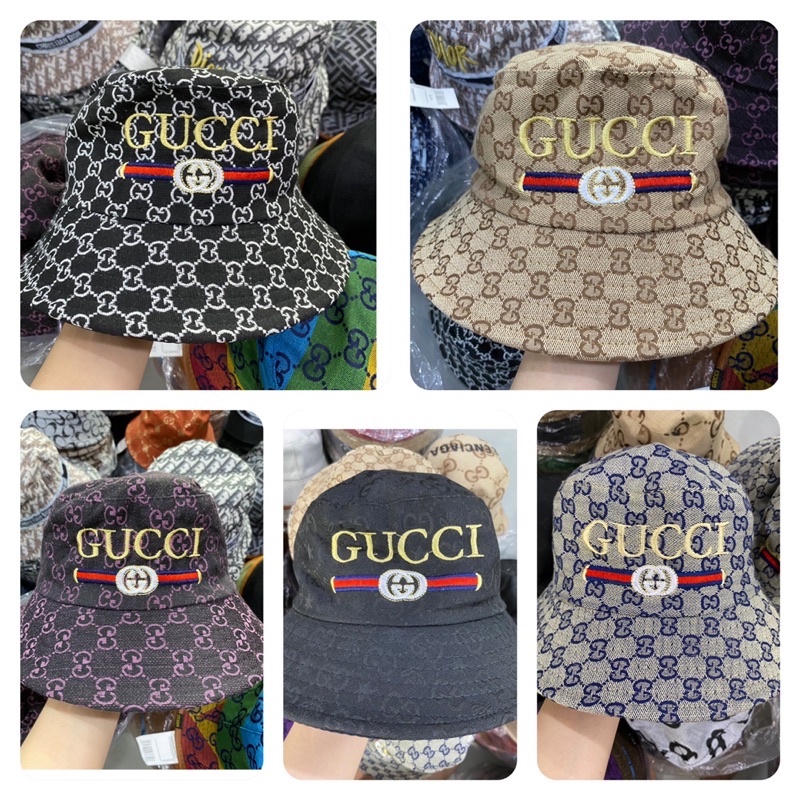 Nón bucket nam nữ, bo cụp gcc unisex thêu logo cá tính, phong cách