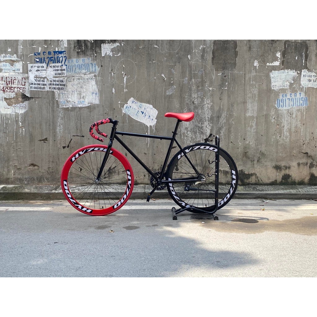 Xe đạp tay cong Fixed Gear - 2022