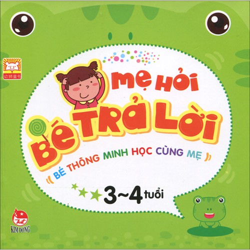 [Mã LIFEMALL995 giảm 10% đơn 99K] Sách - Mẹ Hỏi Bé Trả Lời 3 - 4 Tuổi