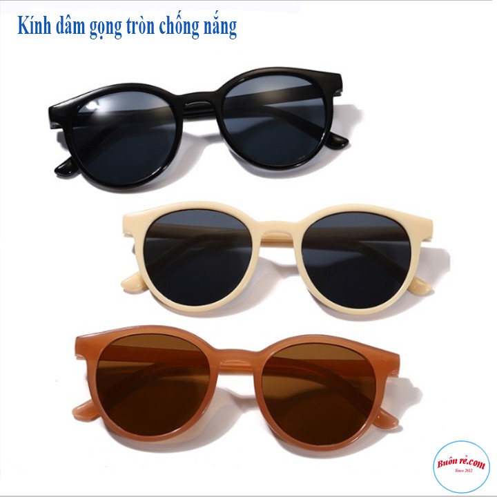 Kính Râm Gọng Tròn Chống Nắng Chống Tia UV Hiệu Quả 00694