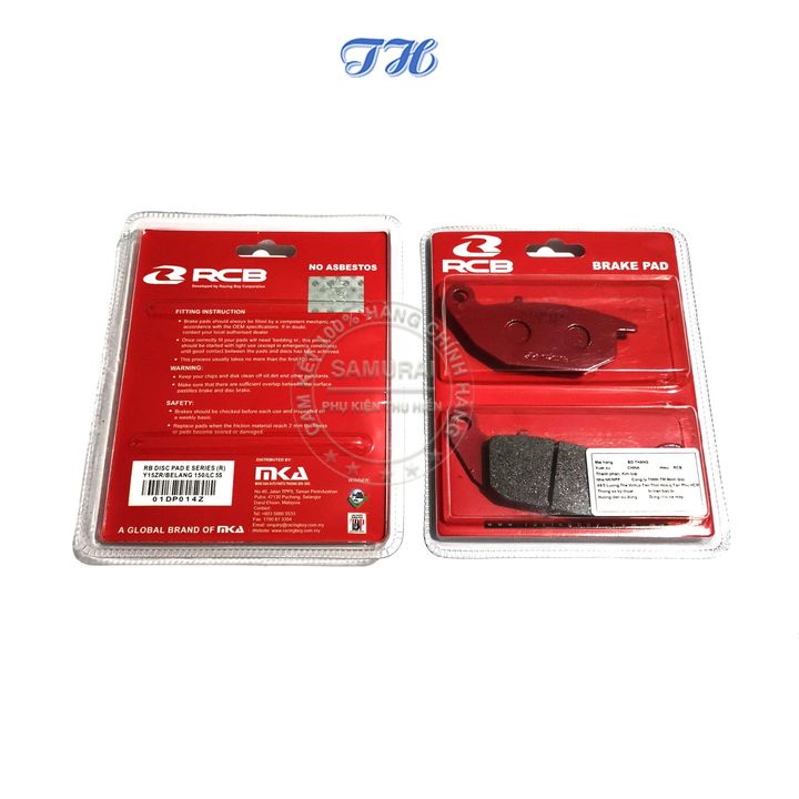 Bố thắng RCB trước và sau cho nhiều dòng xe như Winner V1, Winner X, Exciter 150, AB 2011, Future X,… hàng chính hãng