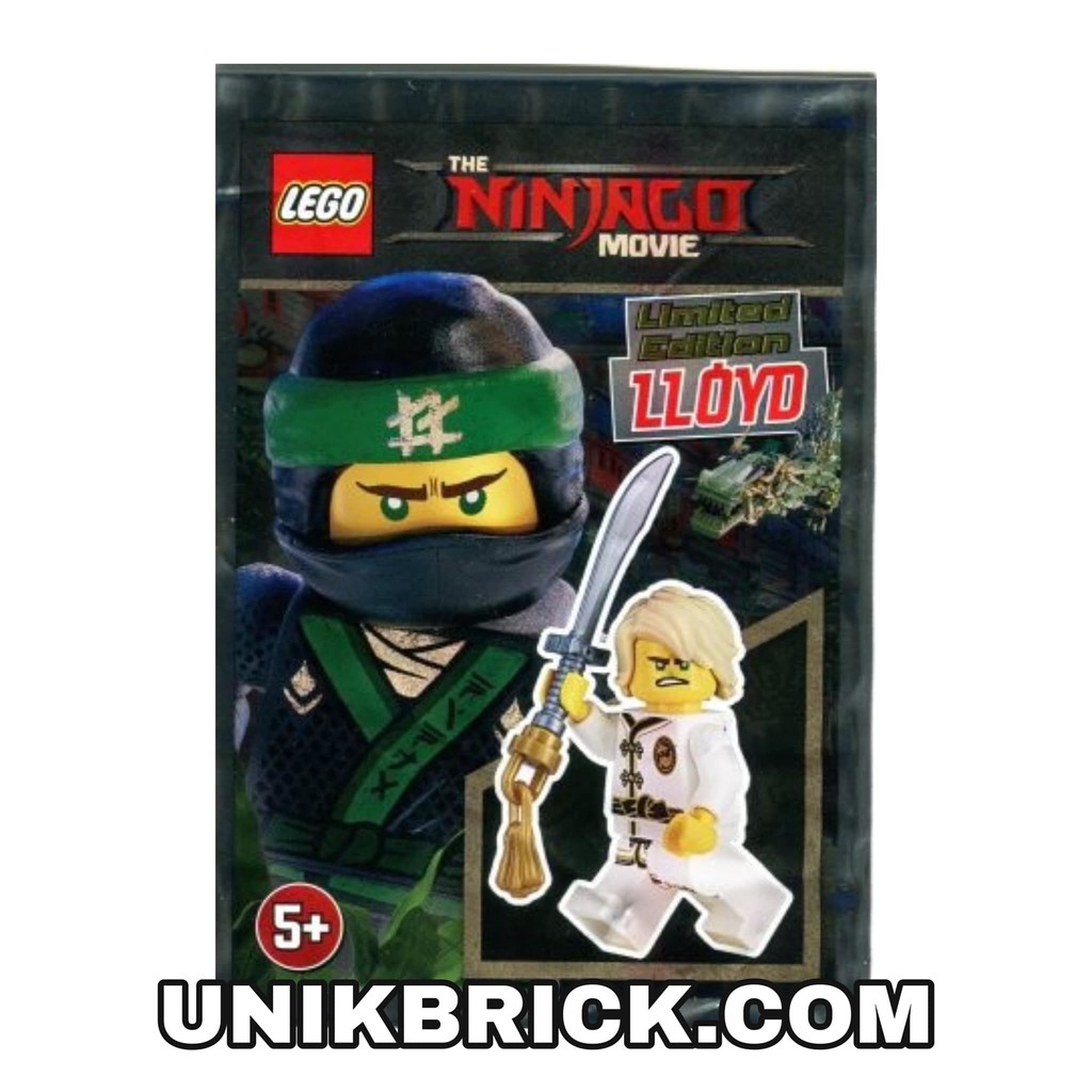 Lego UNIK BRICK Ninjago 471701 Lloyd Foil Pack Polybag Túi nhân vật Lloyd chính hãng .