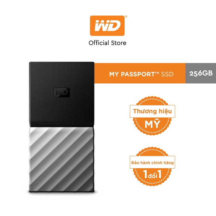  Ổ Cứng WD My Passport SSD 256GB -