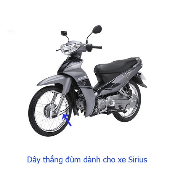 [HCM] Dây thắng trước Sirius dùng cho xe thắng đùm / dây phanh trước Sirius