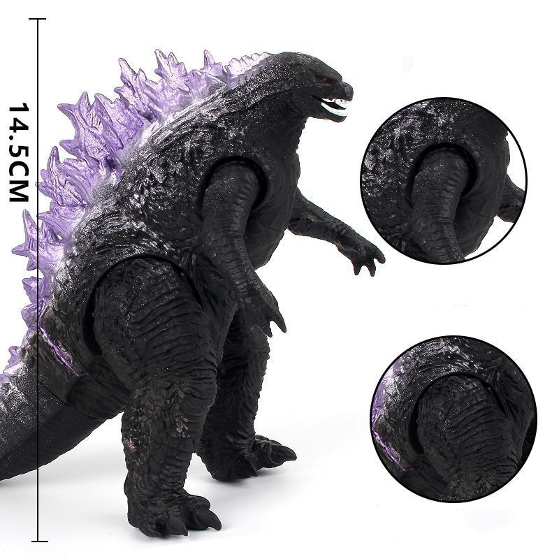Mô hình Godzilla 2019 ( màu tím ) 30x15 cm ( King of the Monsters - MonsterVerse )