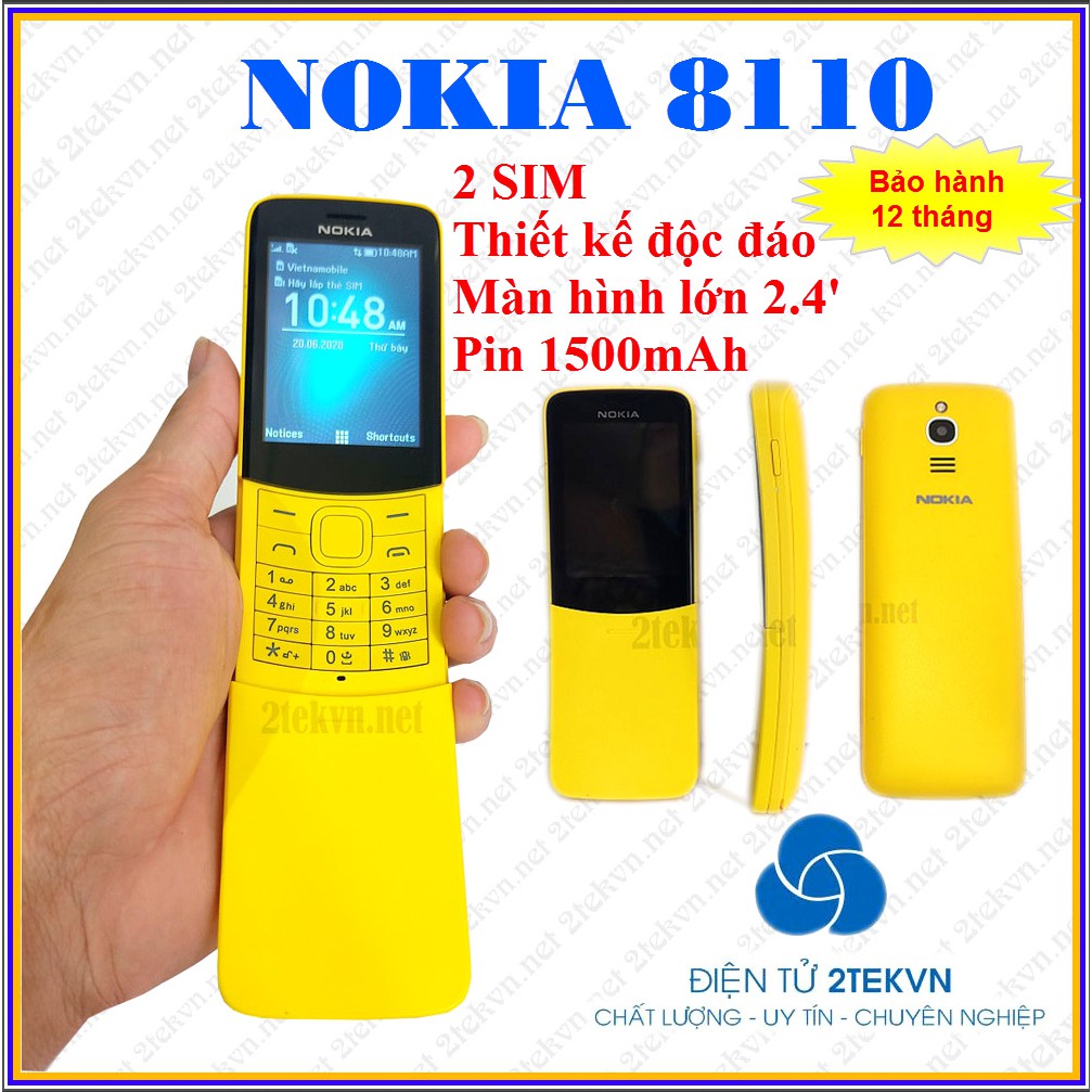 Điện thoại hình trái chuối độc đáo Nokia 8110 4G (China)