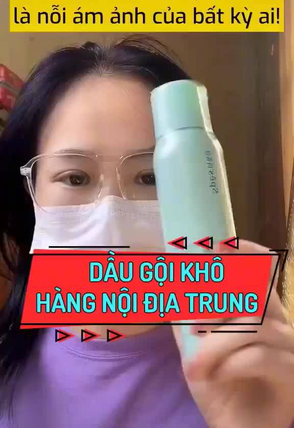 Xịt Gội Đầu Khô 3 Tầng Hương Thơm Siêu Hot Nội Địa Trung, Giúp Tóc Khô Ráo, Bồng Bềnh Kéo Dài 8 Tiếng | BigBuy360 - bigbuy360.vn