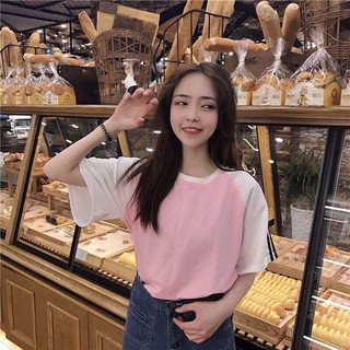 Áo thun raglan tay sọc cực COOL - RL002