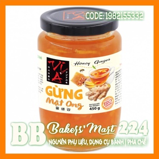 Trà gừng mật ong vị á - hủ 450gr