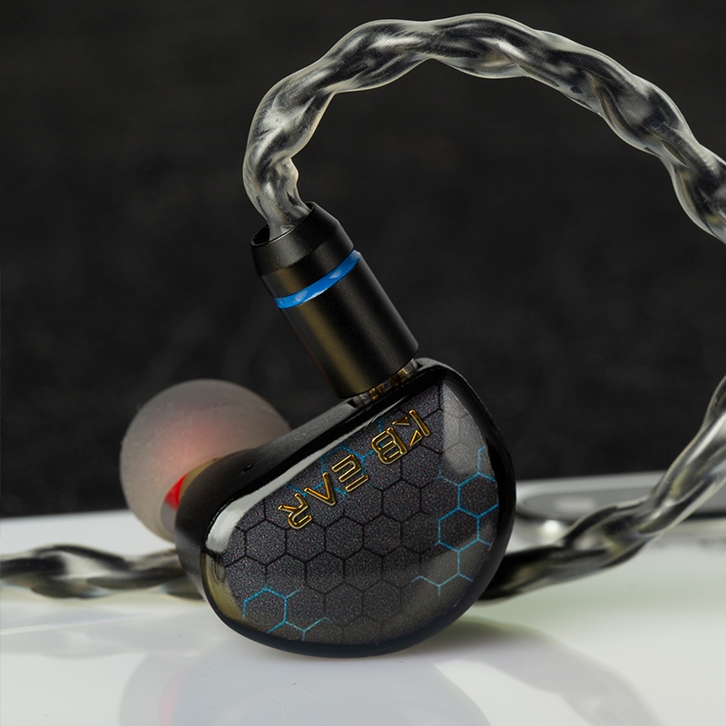 Tai Nghe Nhét Tai KBEAR INK 8.8mm DLC Diaphragm Có Dây Theo Dõi Âm Thanh HIFI