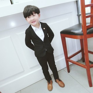 Vest bé trai màu đen T511