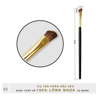 Set Cọ Trang Điểm Mắt Đầu Xéo BEALY