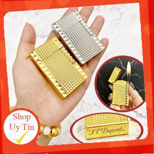 Hột-Quẹt-Bật-Lửa DUPONT kim cương siêu đẹp