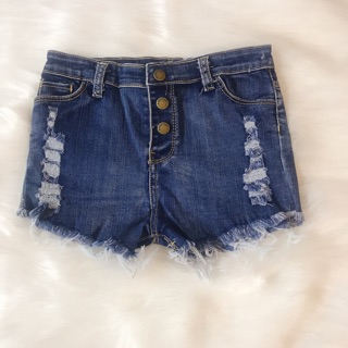Quần Short Jean Bé Gái ❤️ Ảnh Chụp Thật ❤️ Quần Short Jean Bé Gái Năng Động Cho Bé Từ 20kg Đến 25kg Hai Màu Trắng Xanh