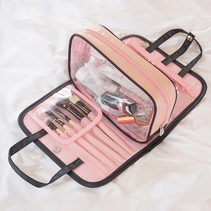 [FREESHIP] TÚI ĐỰNG MỸ PHẨM WASHBAG - TRAVEL BAG - PINK