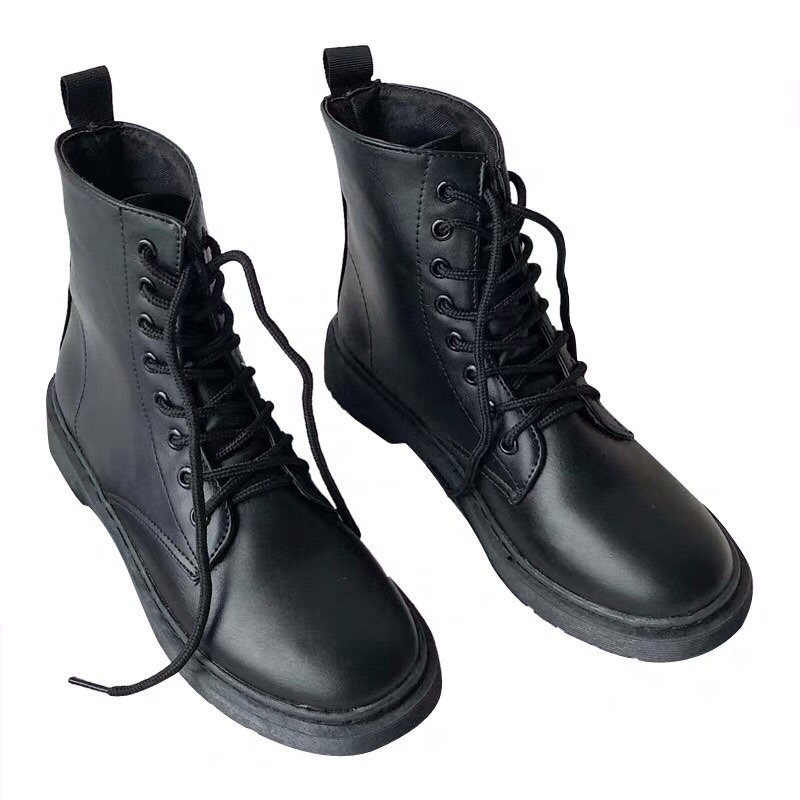 ] boot ulzzang hàn quốc đẹp buộc dây