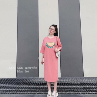 Váy suông hoa quả