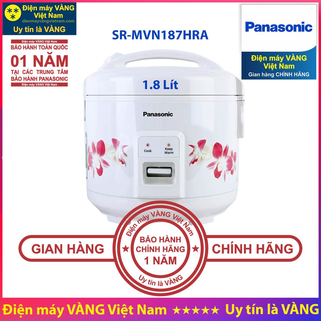 Nồi cơm điện Panasonic SR-MVN107LRA SR-MVN107HRA SR-MVN187LRA SR-MVN187HRA SR-MVQ187SRA SR-MVP187HRA - Hàng chính hãng