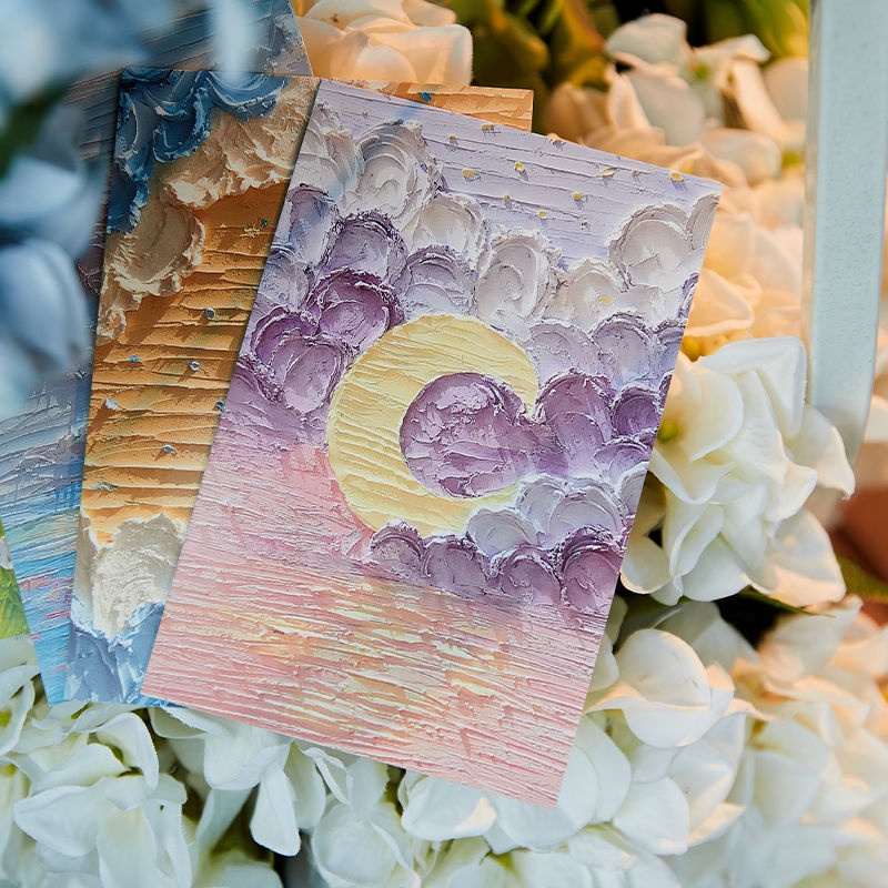 Set 30 Tấm Bưu Thiếp Dán Tường Trang Trí 14.3*9.3CM