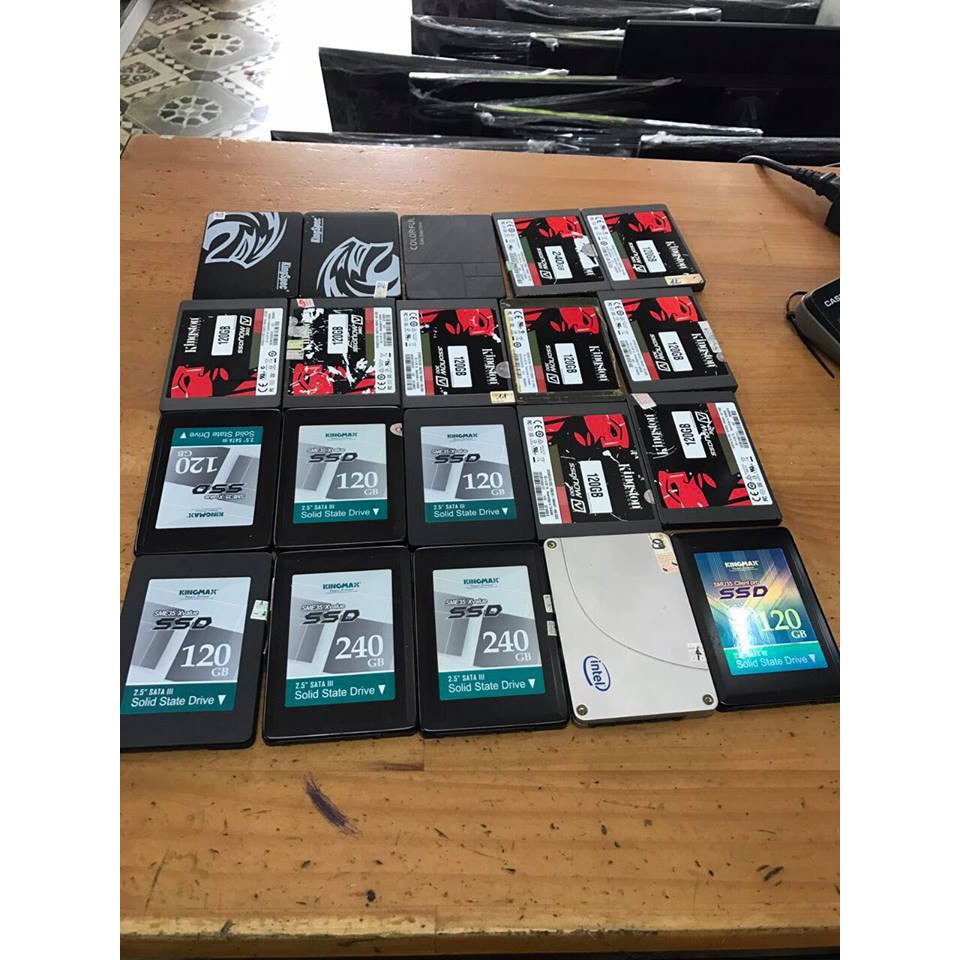 combo 20c ssd120gb, 20c ssd60gb cũ, test ok, sk god, bh lỗi 1 đổi 1 | BigBuy360 - bigbuy360.vn