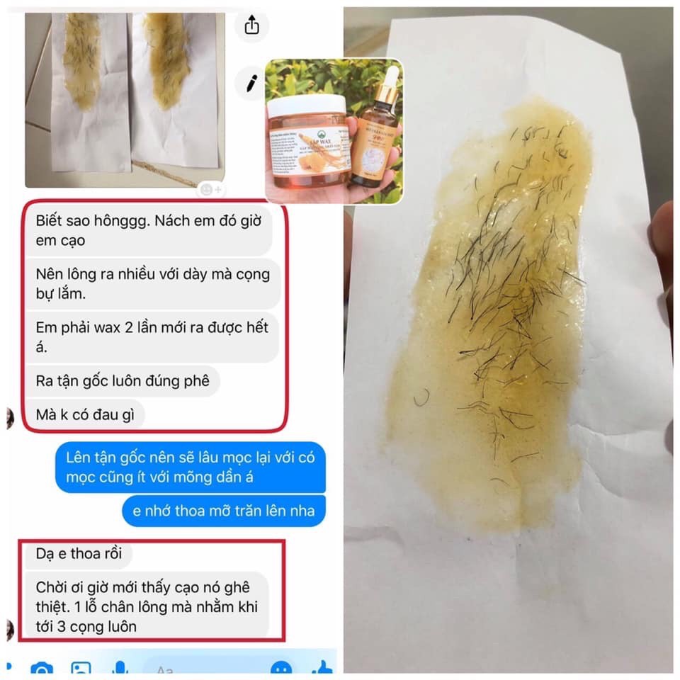 Combo giấy wax lông và que gạt | BigBuy360 - bigbuy360.vn