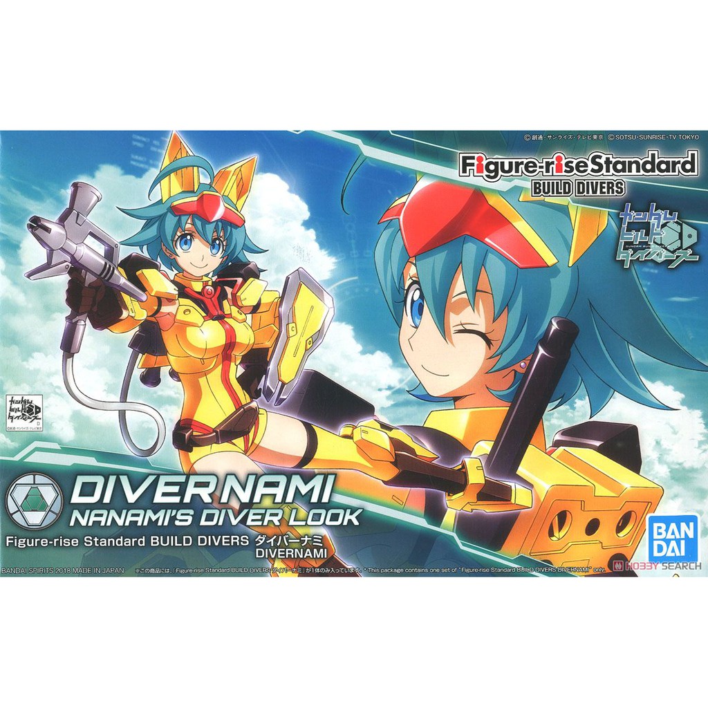 MÔ HÌNH GUNDAM BANDAI HGBD Figure-rise Standard Build Divers Diver Nami