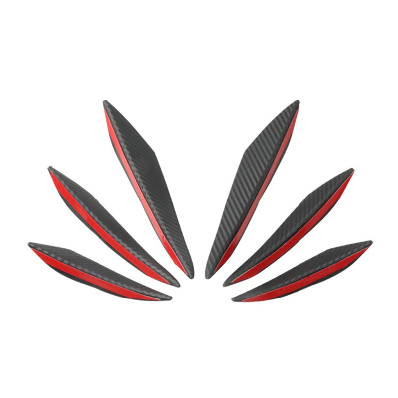 Set 6 Phụ Kiện Trang Trí Cản Trước Xe Ô Tô