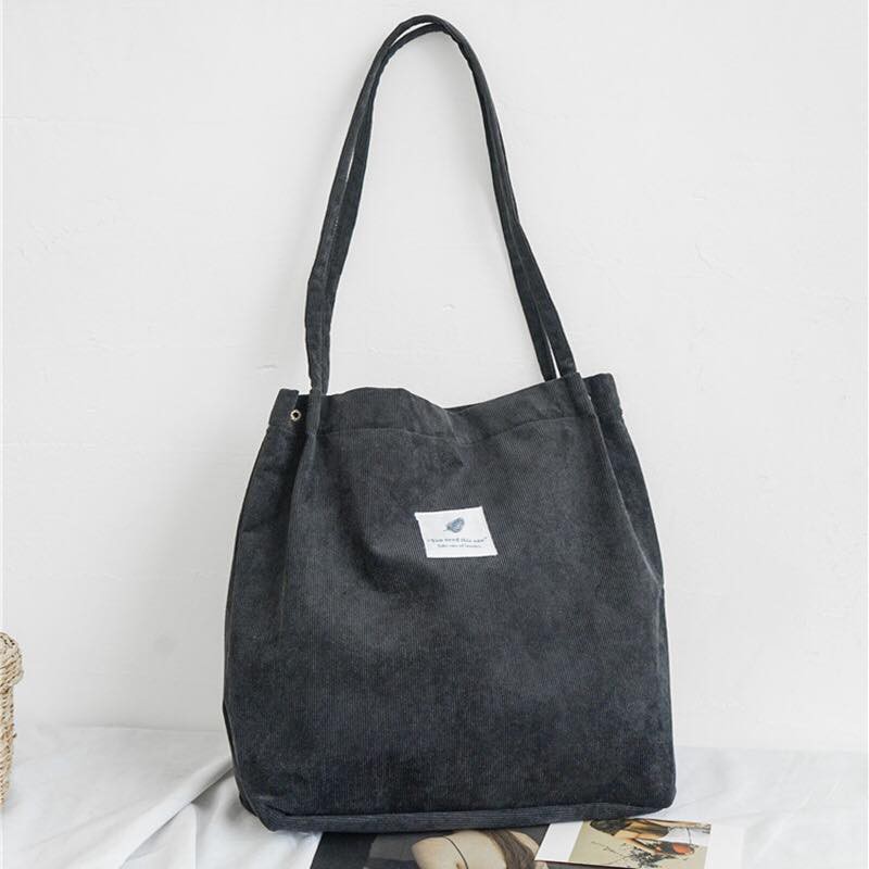 Túi tote nhung nhiều màu-SHOPFORGIRL